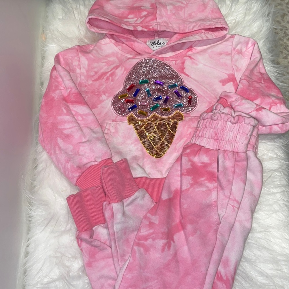 LOLA + THE BOYS ICE CREAM SET 2T